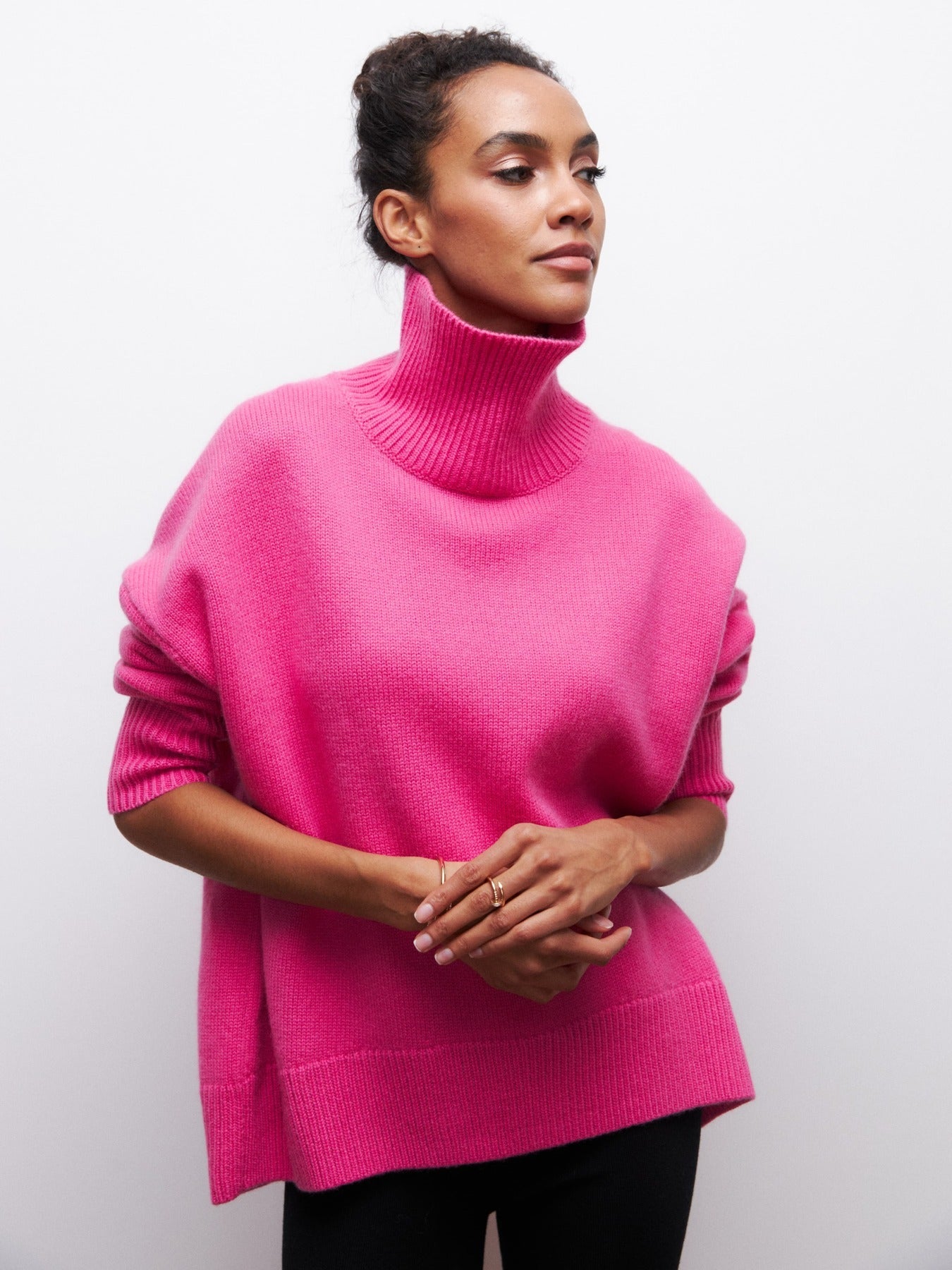 Cozy Winter Turtleneck Pullover for Women