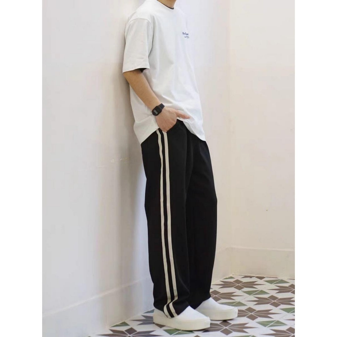 Men’s Casual Pants – Trendy Corduroy & Straight Fit Long Pants | Anti-Wrinkle, Slim Fit 9-Inch Style