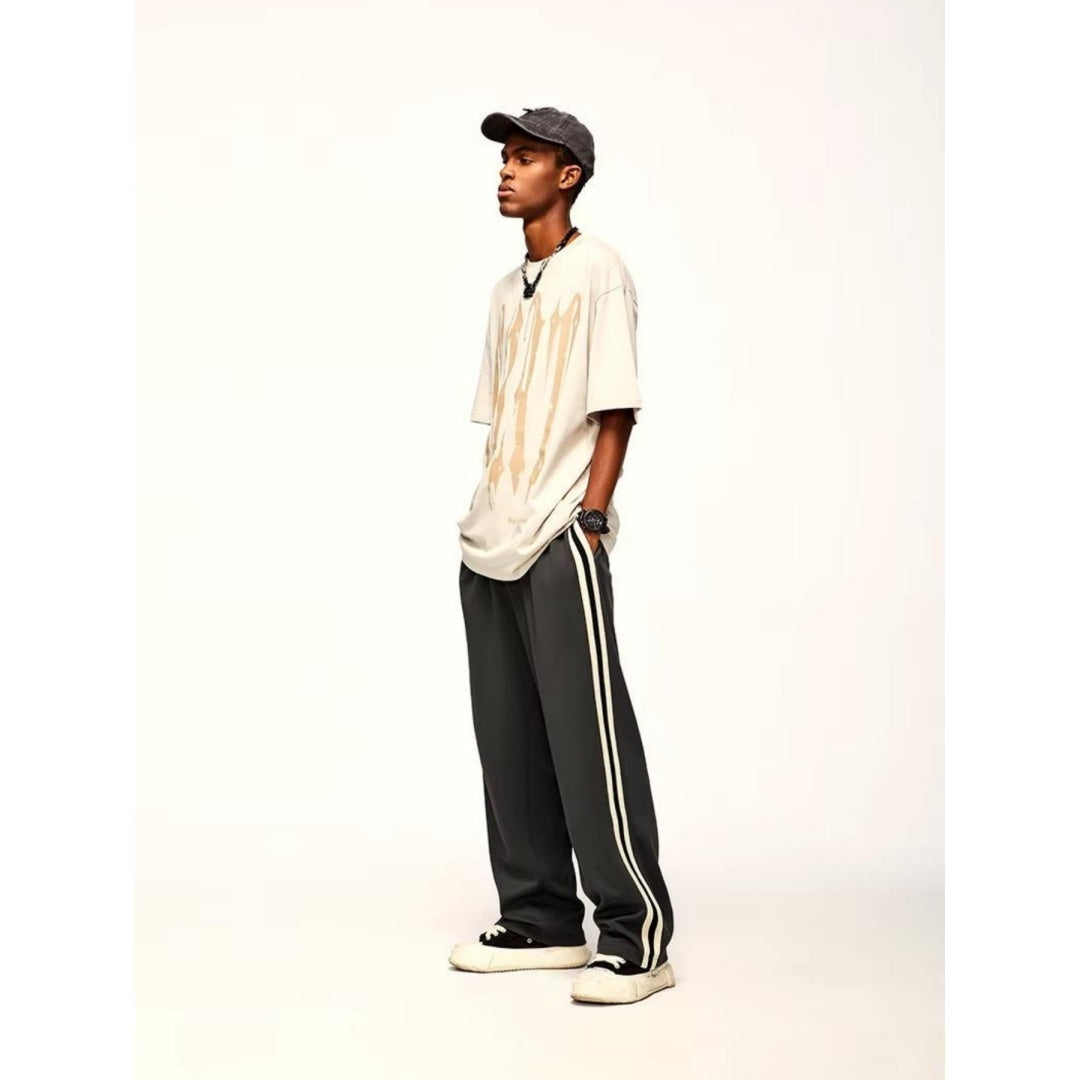 Men’s Casual Pants – Trendy Corduroy & Straight Fit Long Pants | Anti-Wrinkle, Slim Fit 9-Inch Style