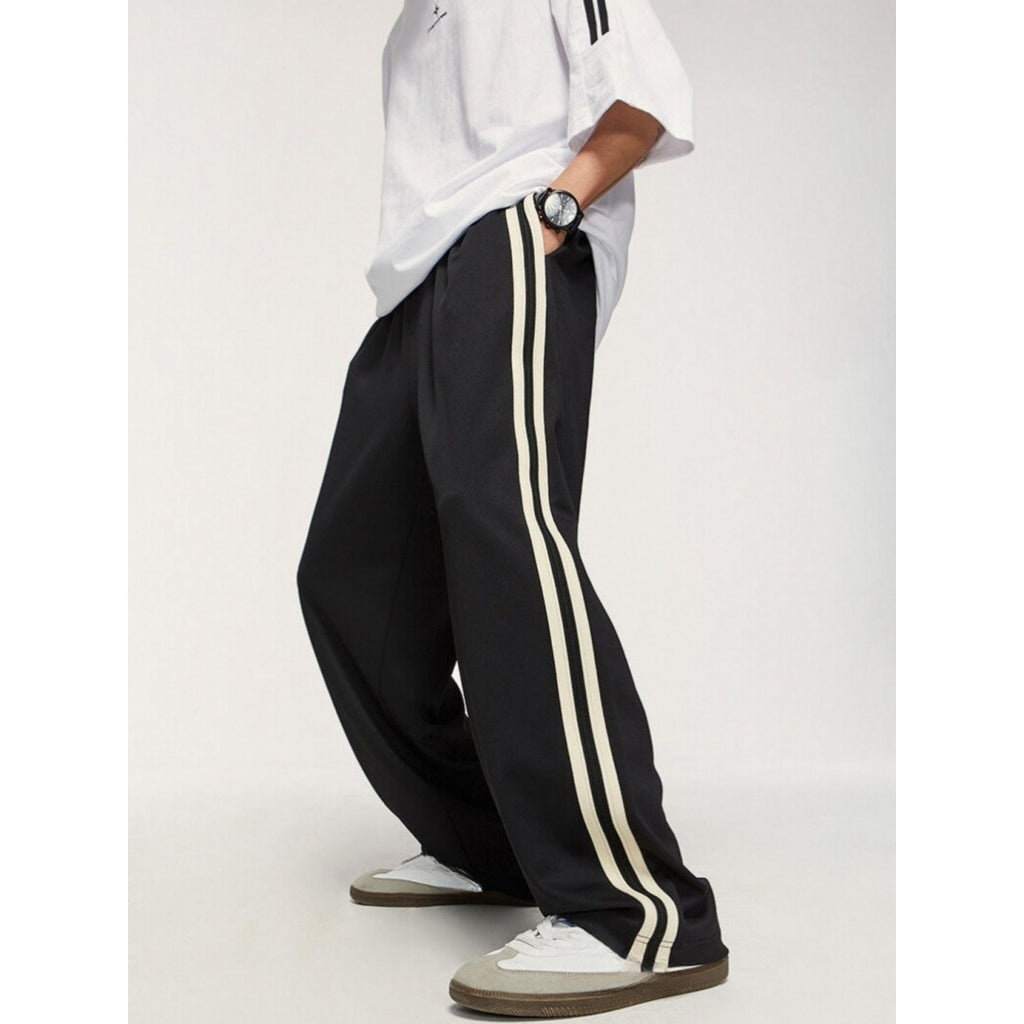 Men’s Casual Pants – Trendy Corduroy & Straight Fit Long Pants | Anti-Wrinkle, Slim Fit 9-Inch Style