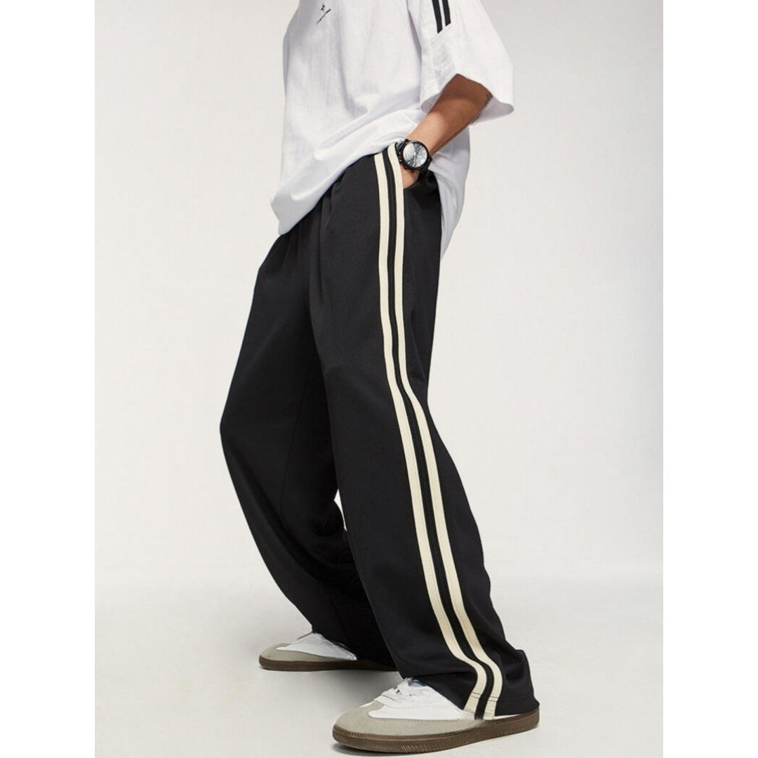 Men’s Casual Pants – Trendy Corduroy & Straight Fit Long Pants | Anti-Wrinkle, Slim Fit 9-Inch Style